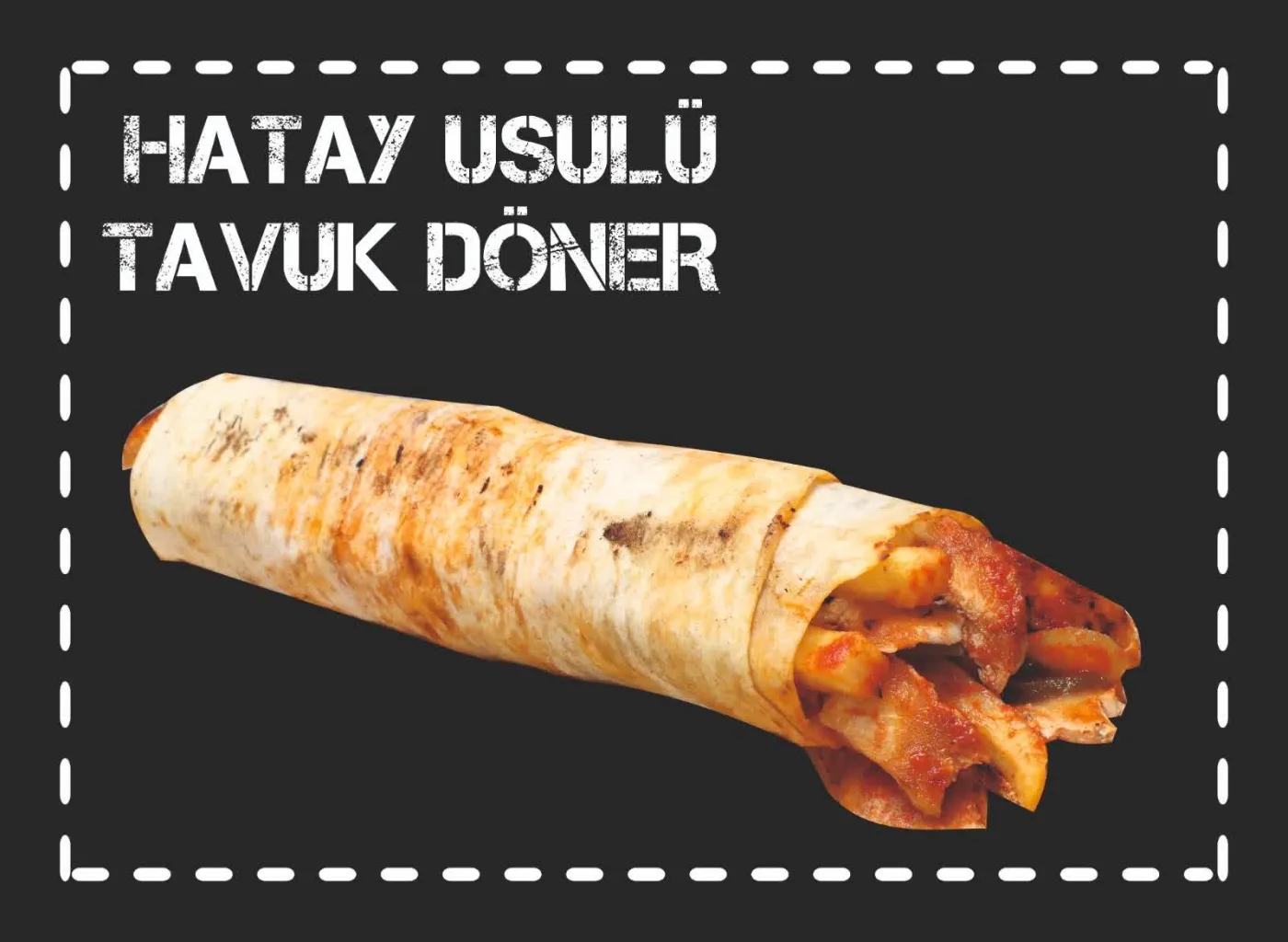 Hatay Usulü Tavuk Döner 100 gr