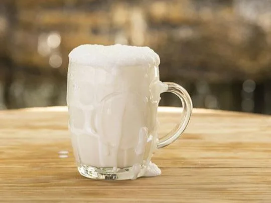 Açık Yanık Kokulu Ayran